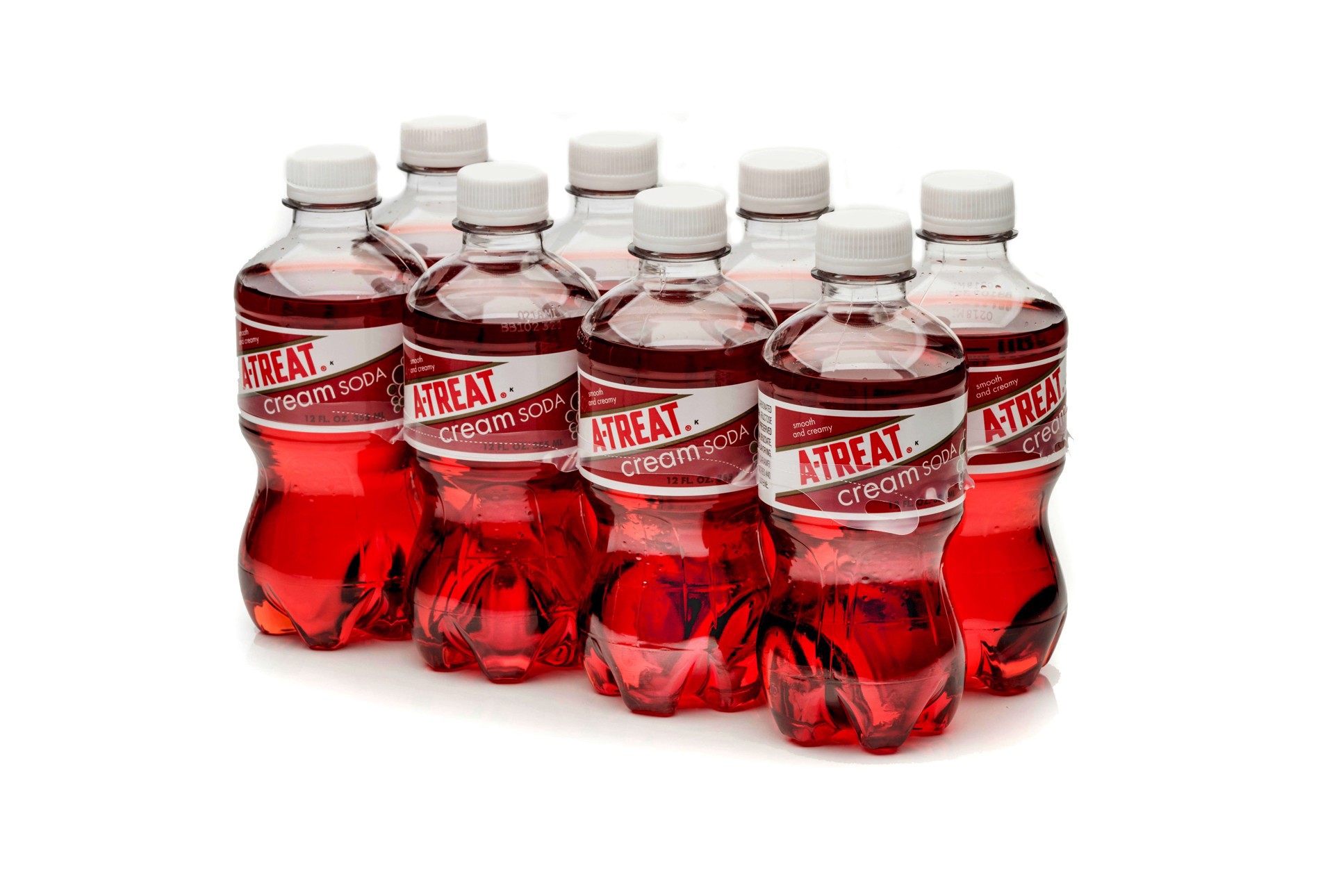 slide 1 of 1, A-Treat Cream Soda - 8 ct; 12 fl oz, 8 ct; 12 fl oz