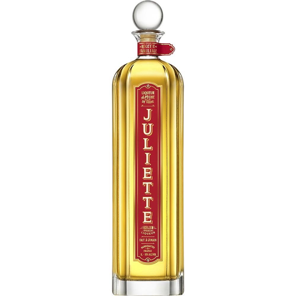 slide 1 of 1, Juliette Peach Liqueur, 1 liter