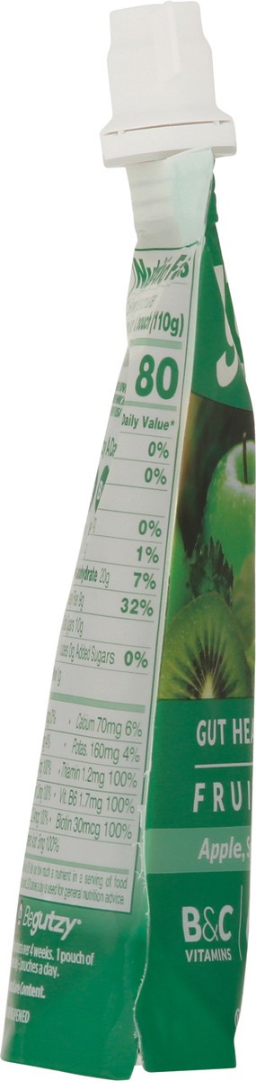 slide 8 of 9, Gutzy Organic Apple Spinach Kiwi Kale Prebiotic Gut Health Snack 3.9 oz, 3.9 oz