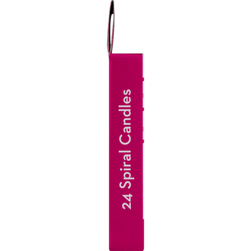 slide 7 of 8, DecoPac White Spiral Candles, 24 ct