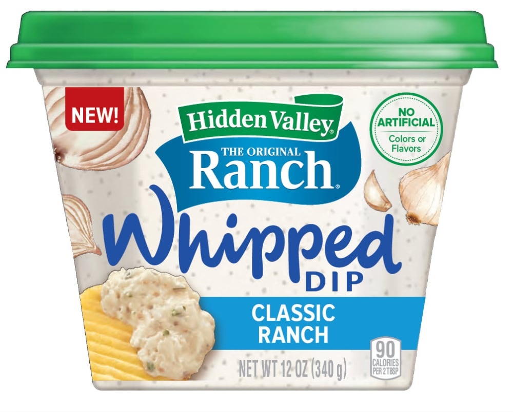 slide 1 of 1, Hidden Valley Classic Ranch Whipped Dip, 12 oz