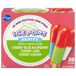Kroger Fruity Ice Pops Variety Pack