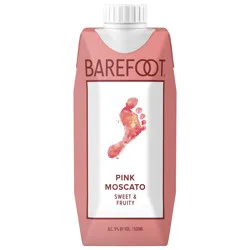 Barefoot Pink Moscato Wine Tetra 500ml