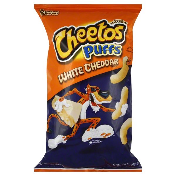 slide 1 of 6, Cheetos Puffs White Cheddar, 9.75 oz