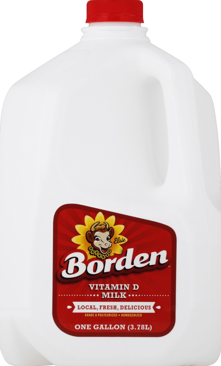 slide 4 of 5, Borden Milk 1 gl, 1 gal