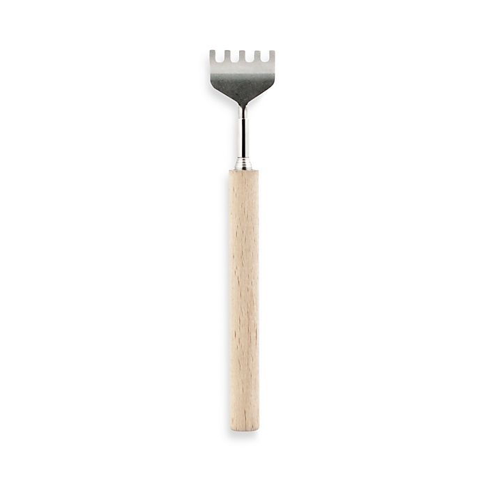 slide 1 of 1, Kikkerland Design Wooden Backscratcher, 1 ct