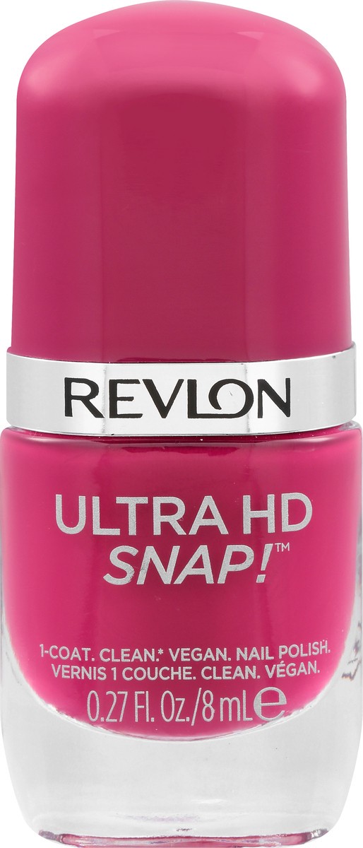 slide 8 of 9, Revlon Ultra HD Snap! Berry Blissed 029 Nail Polish 0.27 oz, 0.2 oz