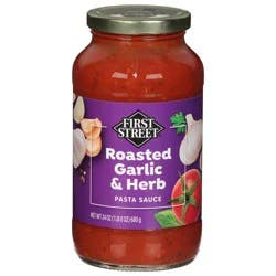 First Street Roasted Garlic Herb Pasta Sauce