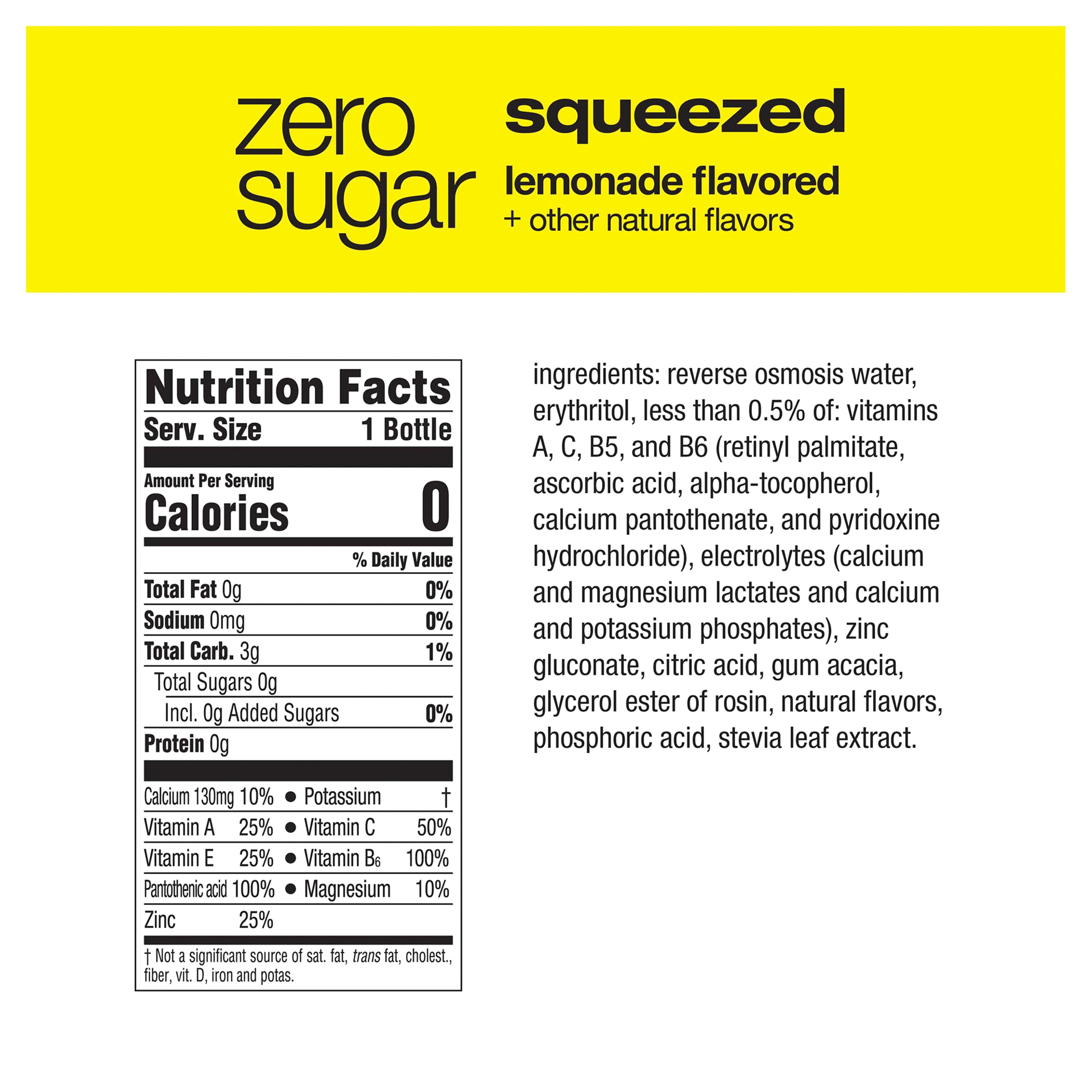 slide 24 of 29, vitaminwater zero sugar squeezed Bottles- 6 ct, 6 ct