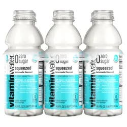 vitaminwater zero sugar squeezed Bottles- 6 ct