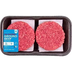 Tyson Ground Beef Patties 80%