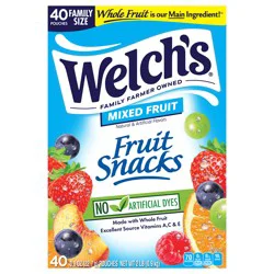 Welch's Fruit Snacks, Mixed Fruit