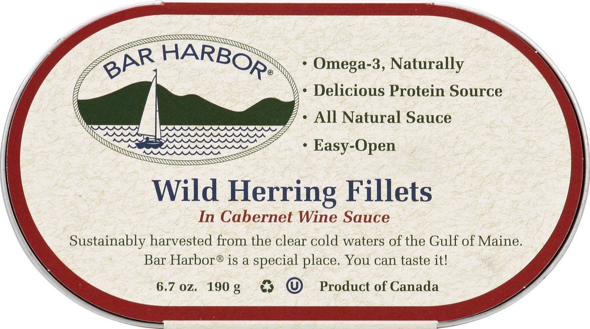 slide 1 of 5, Bar Harbor Herring 6.7 oz, 6.7 oz