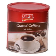 slide 1 of 1, GFS Ground Coffee, 34 oz