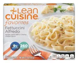 Lean Cuisine Frozen Meal Fettuccine Alfredo, Comfort Cravings Microwave Meal, Pasta Dinner, Frozen Dinner for One