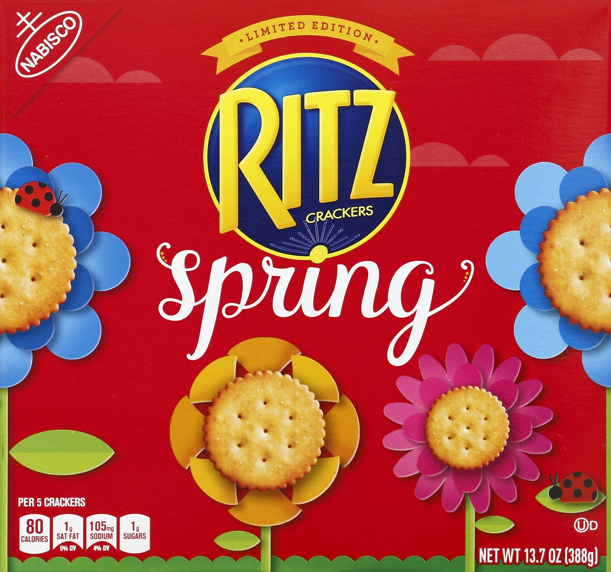 slide 2 of 4, Nabisco Ritz Limited Edition Spring Crackers, 13.7 oz