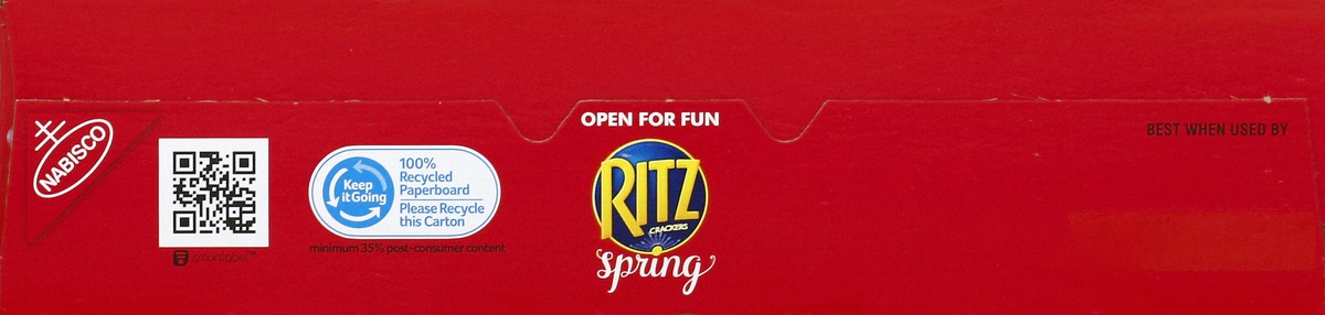 slide 4 of 4, Nabisco Ritz Limited Edition Spring Crackers, 13.7 oz