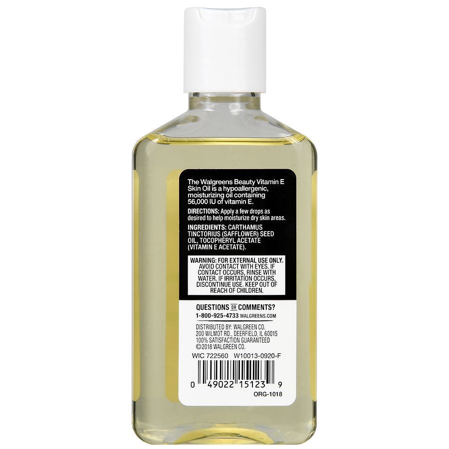 slide 5 of 5, Walgreens Beauty Vitamin E-Skin Oil, 4.8 oz