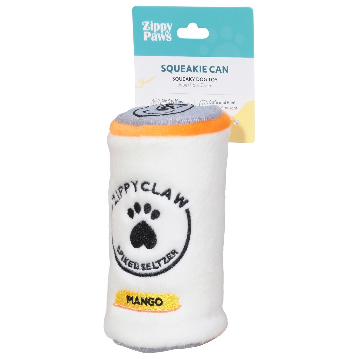 slide 9 of 13, Zippy Paws Zippy Claw Squeakie Can Squeaky Dog Toy 1 ea, 1 ct