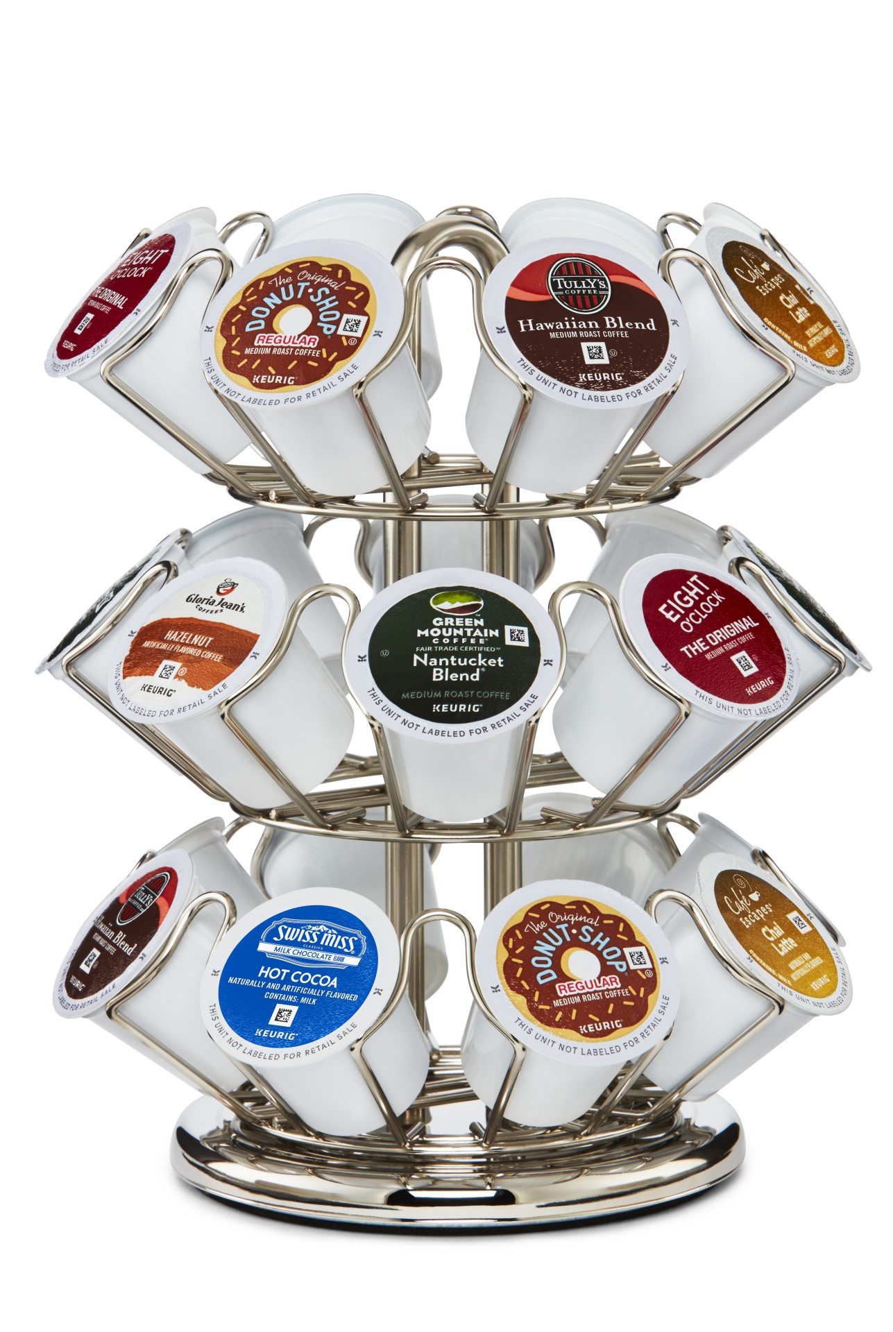 slide 1 of 1, Keurig Hot Pod Carousel, 8 in x 9.75 in x 8 in