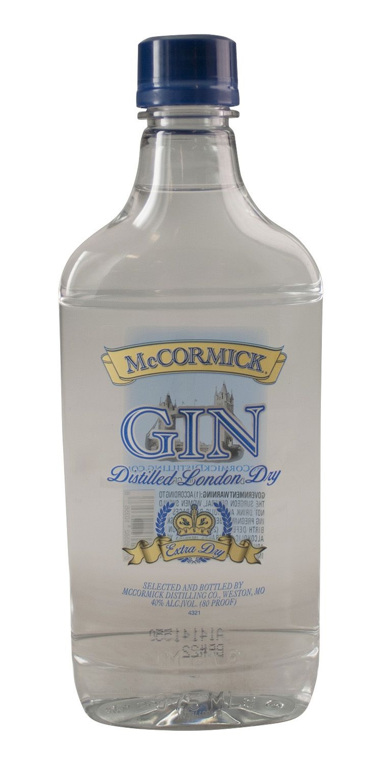 slide 1 of 1, McCormick Gin, 375 ml