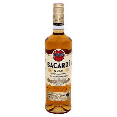 slide 1 of 1, Bacardi Gold Gluten Free Rum - 750 Ml, 750 ml