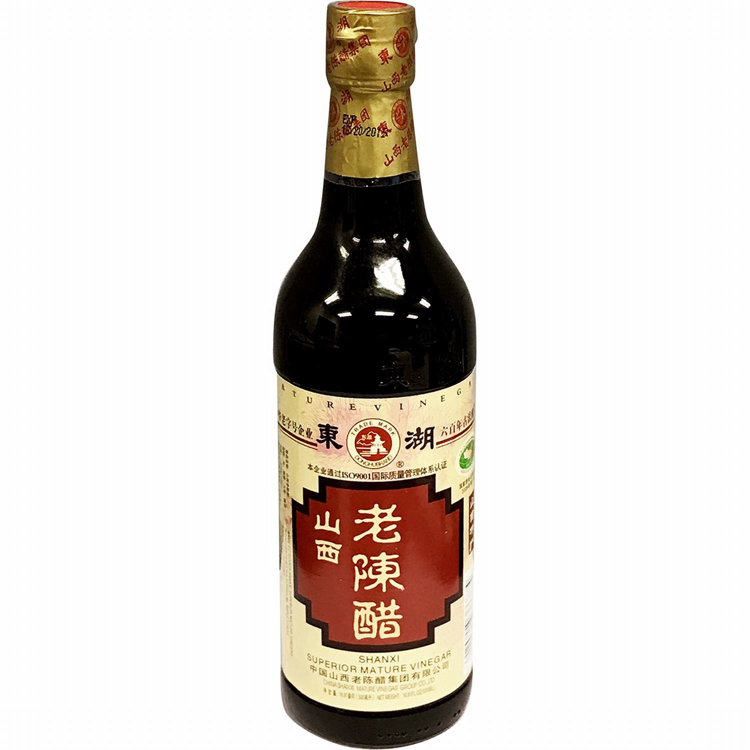 slide 1 of 2, Dong Hu Donghu Shanxi Mature Vinegar, 500 ml