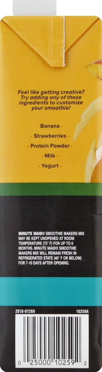 slide 3 of 6, Minute Maid Smoothie Makers Peach - 32 fl oz, 32 fl oz