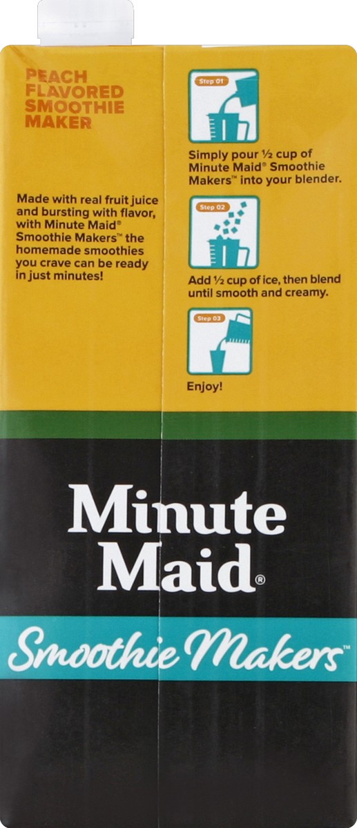 slide 5 of 6, Minute Maid Smoothie Makers Peach - 32 fl oz, 32 fl oz