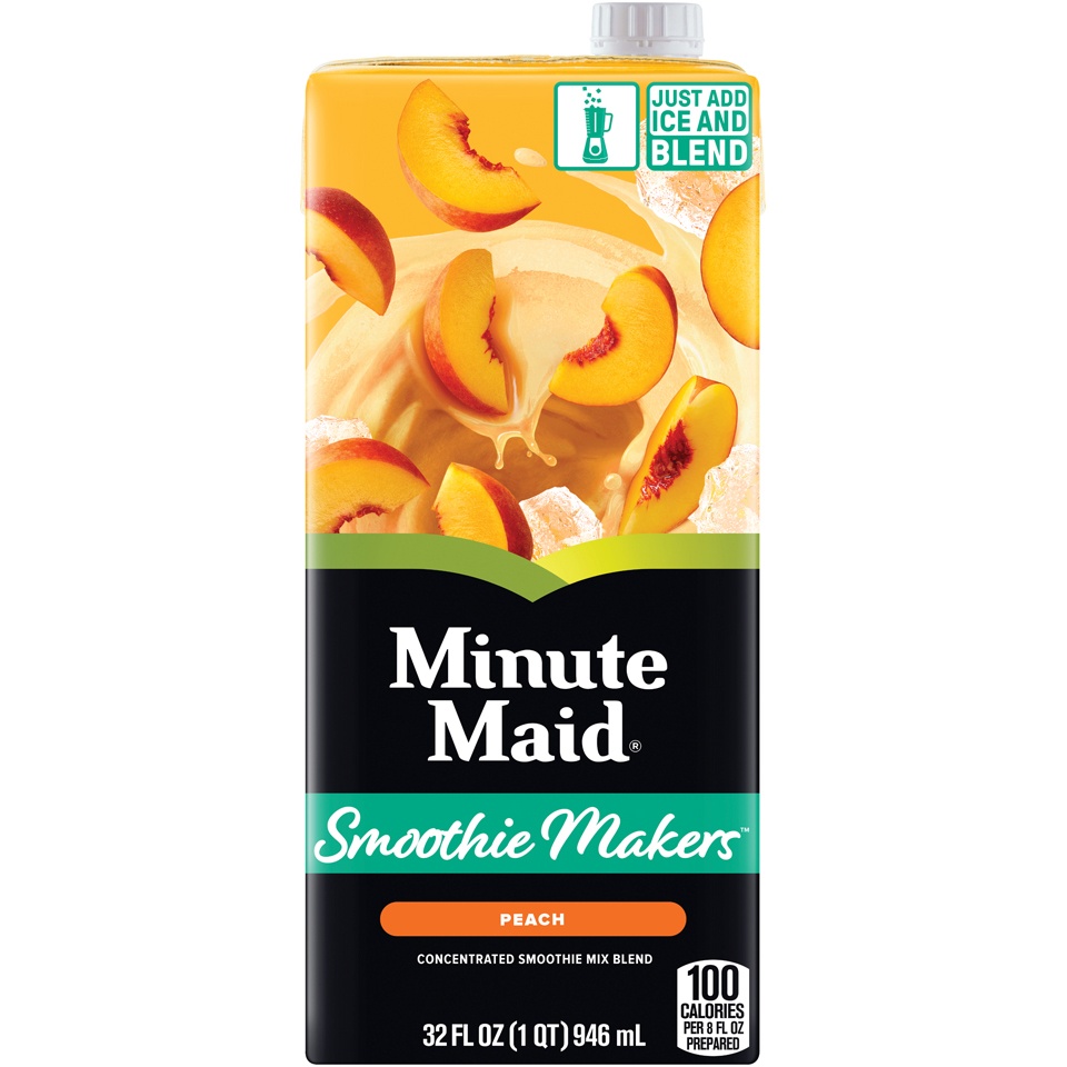 slide 1 of 6, Minute Maid Smoothie Makers Peach - 32 fl oz, 32 fl oz