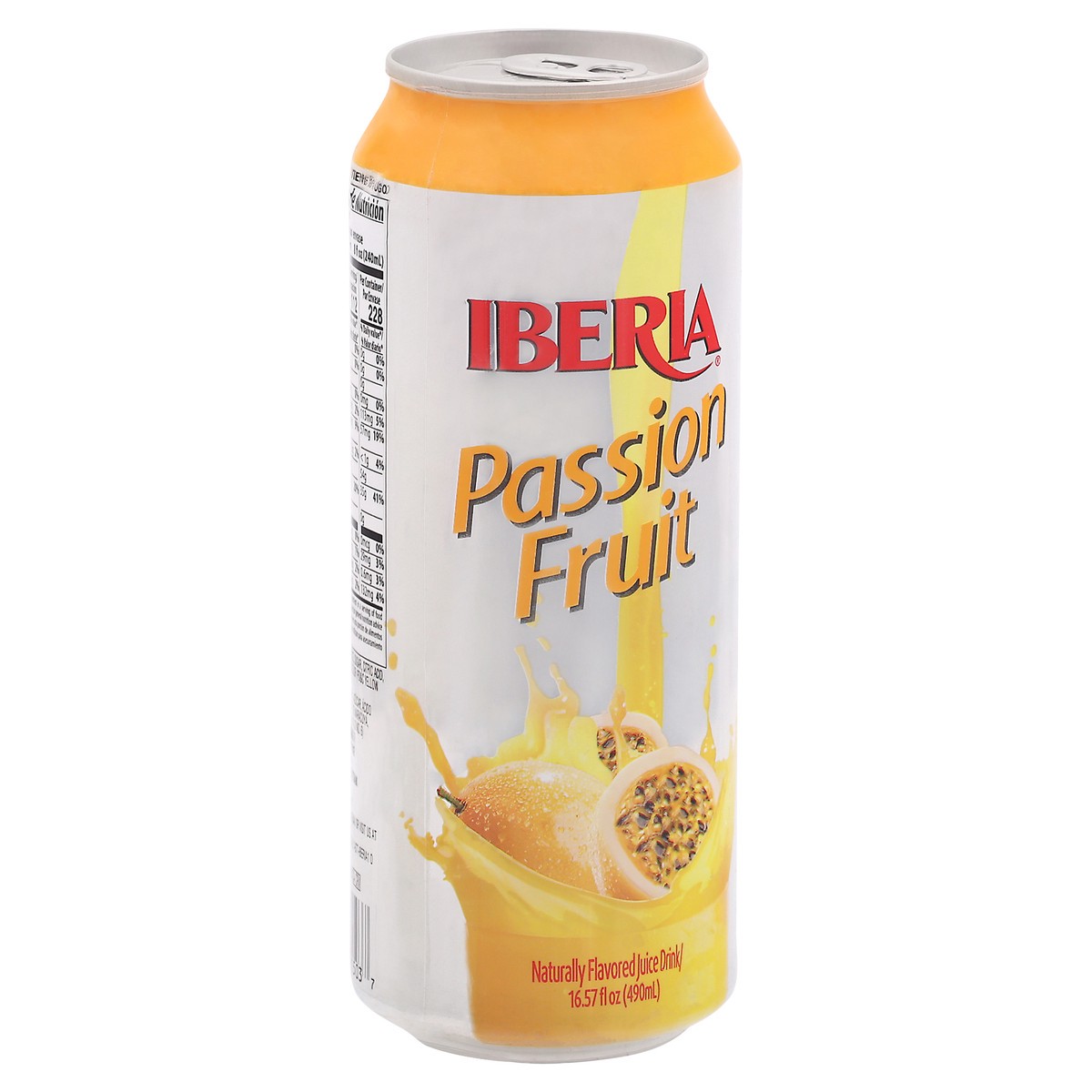 slide 2 of 9, Iberia Passion Fruit Juice Drink 16.57 fl oz Can, 16.57 fl oz
