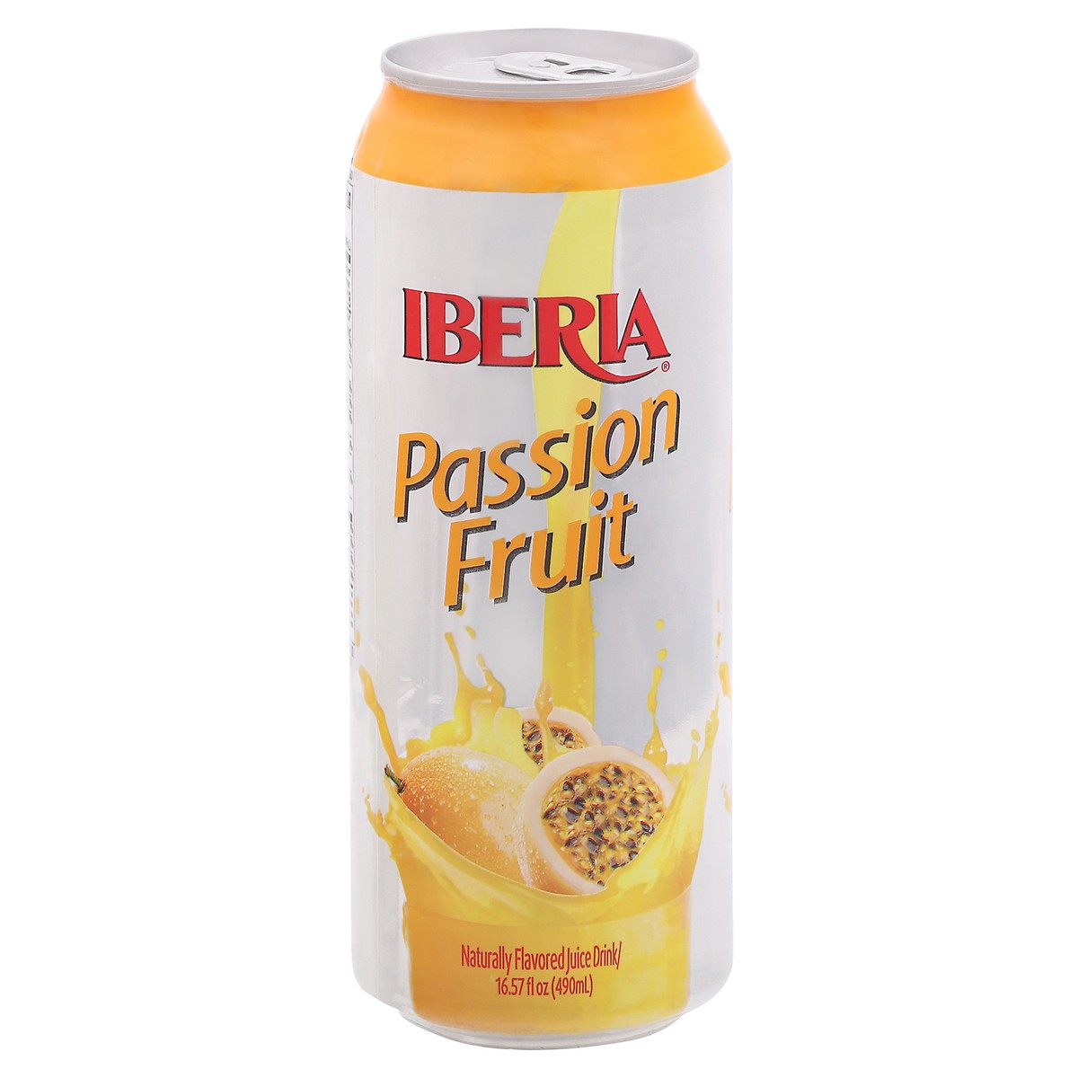 slide 1 of 9, Iberia Passion Fruit Juice Drink 16.57 fl oz Can, 16.57 fl oz