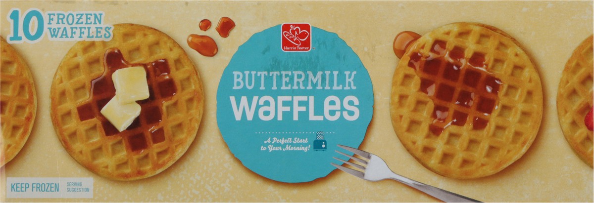 slide 2 of 9, Harris Teeter Buttermilk Waffles, 10 ct