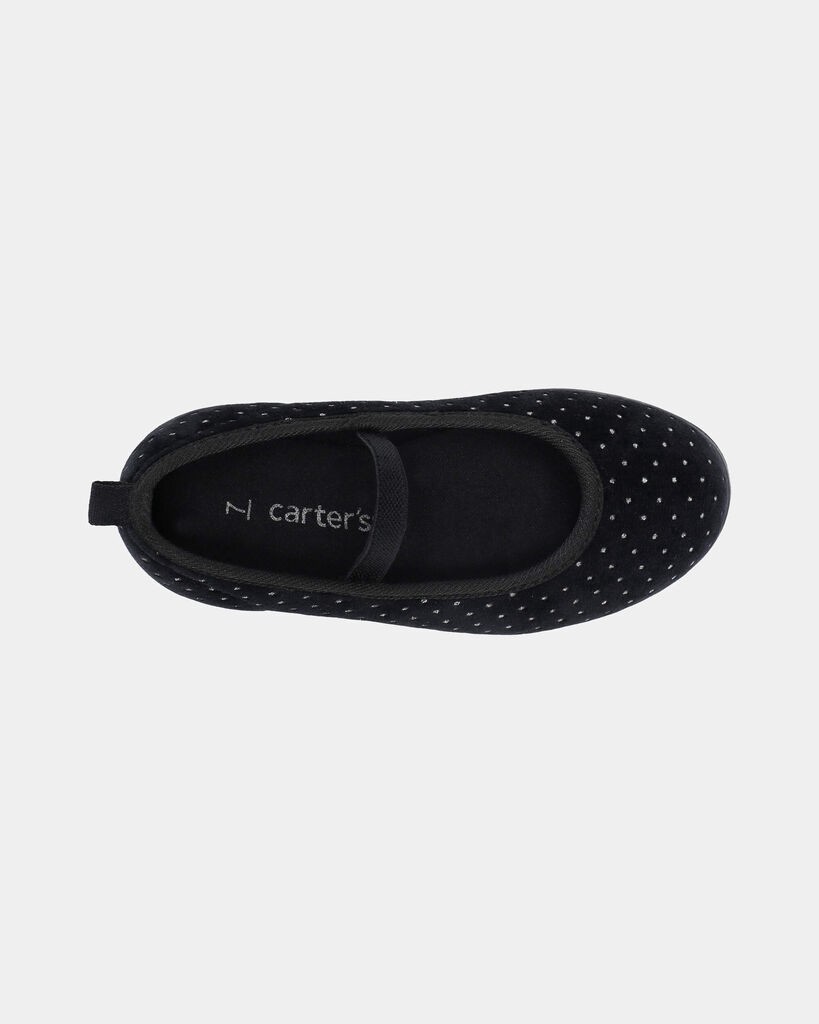 slide 4 of 6, Carter's Carters Toddler Girl Mary Jane Dress Shoes - Black Black 5, 1 ct