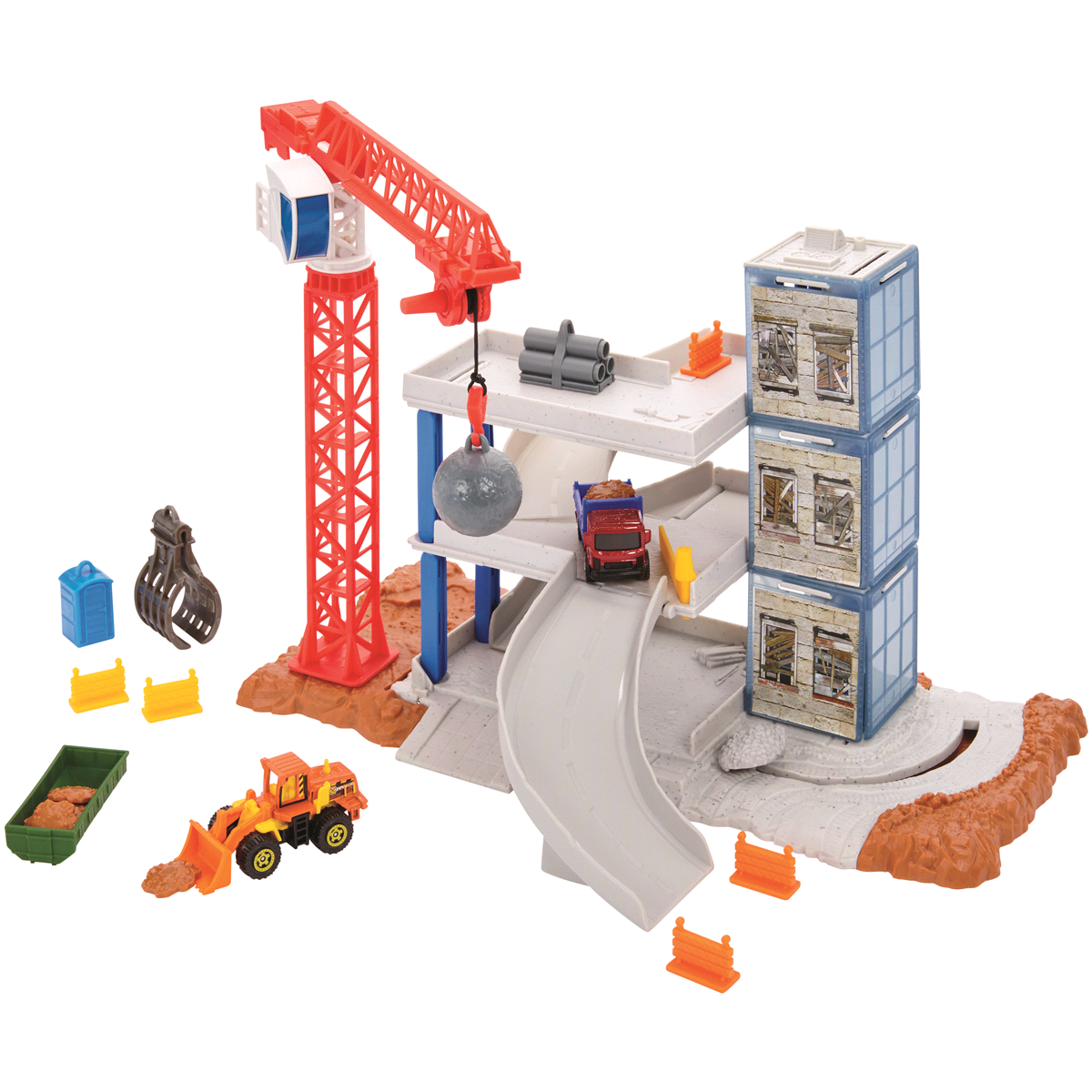 matchbox demolition playset