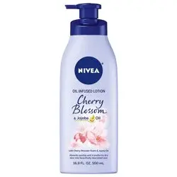 Nivea Oil Infused Body Lotion with Cherry Blossom and Jojoba Oil - 16.9 fl oz