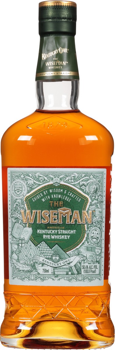 slide 8 of 9, The Wiseman Kentucky Owl Wiseman Rye Whiskey, 750 ml