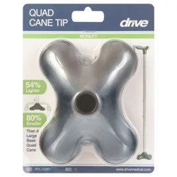 Drive Mobility Quad Cane Tip 1 ea