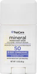 TopCare Everyday Broad Spectrum SPF 50 Mineral Sunscreen Stick 1.5 oz