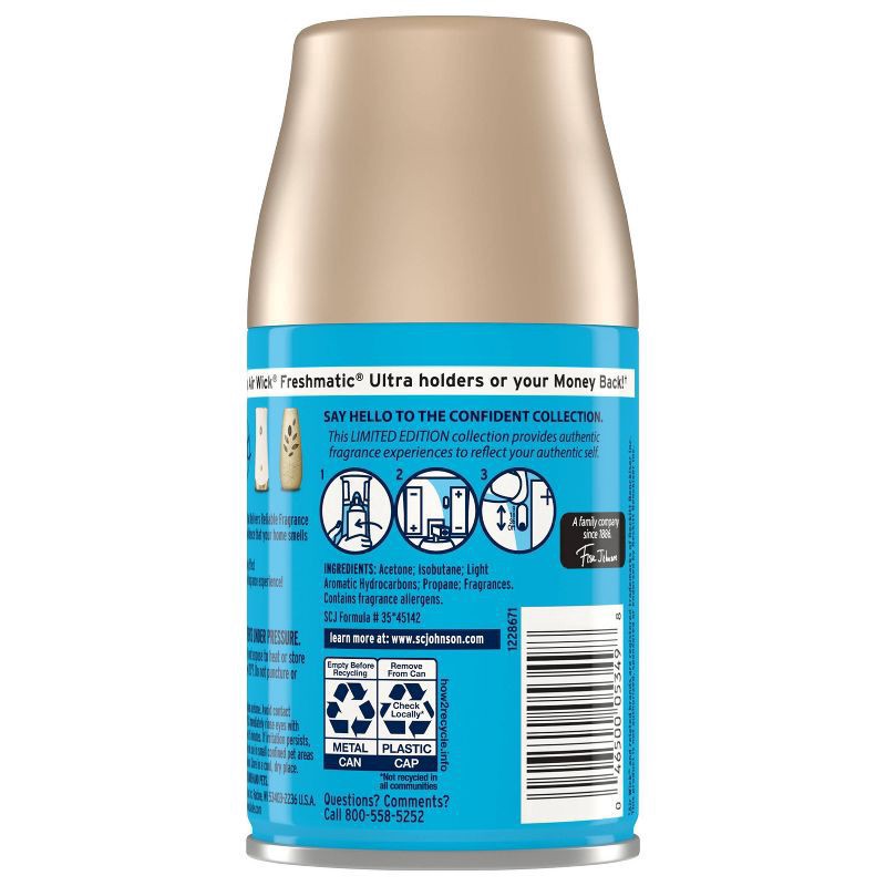 slide 6 of 11, Glade Automatic Spray Air Freshener Refill - Cool Coconut - 6.2oz, 6.2 oz