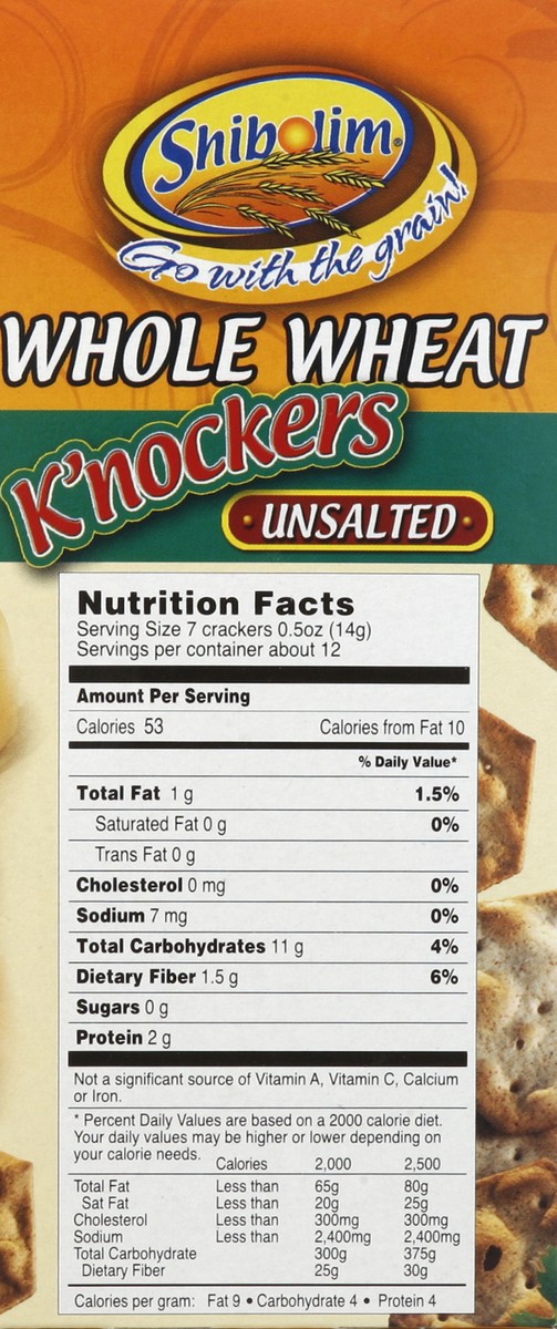 slide 3 of 4, Shibolim Whole Wheat Knockers, 6 oz