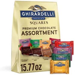 Ghirardelli Premium Assorted Chocolate Squares, 15.77 oz Bag