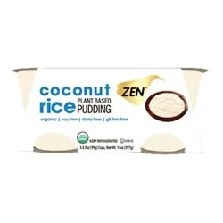 Zen Coconut Rice Plant-Based Pudding, 2 Pack