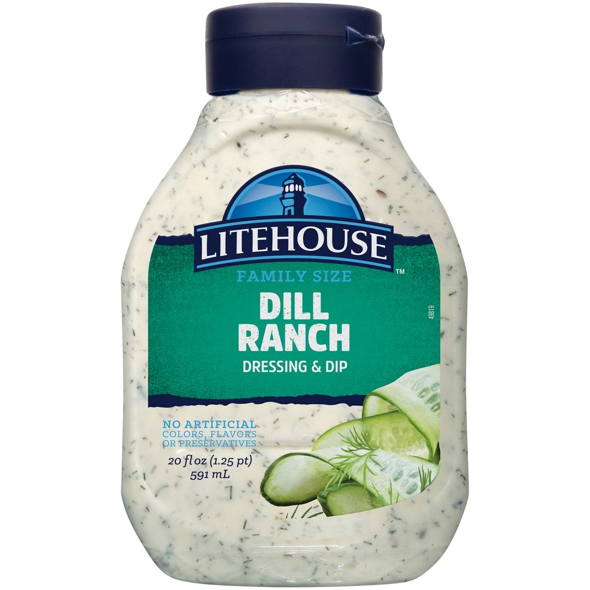 slide 5 of 5, Litehouse Family Size Dill Ranch Dressing & Dip, 20 fl oz