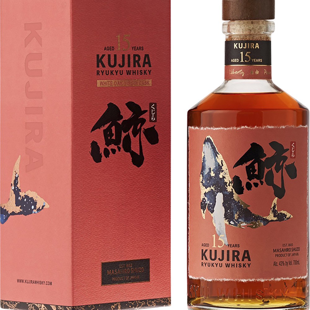 slide 1 of 1, Kujira 15 Yr Ryukyu Whisky, 700 ml
