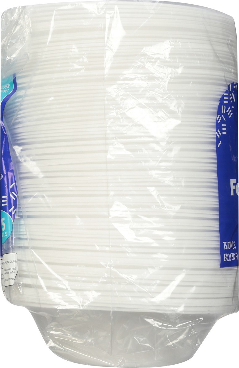 slide 7 of 11, First Street Foam Bowls, 75 ct