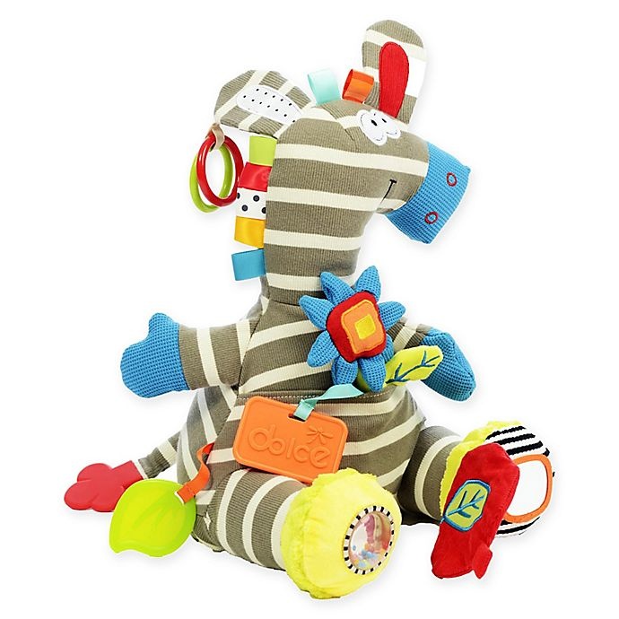 slide 1 of 3, Magformers Activity Zebra Plush Toy, 1 ct