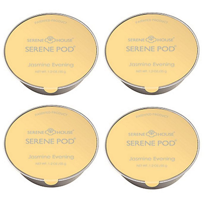 slide 1 of 1, Serene House Serene Pod No Spill Wax Melt Pods - Jasmine Evening, 4 ct