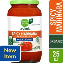 Simple Truth Organic No Sugar Added Spicy Marinara Sauce