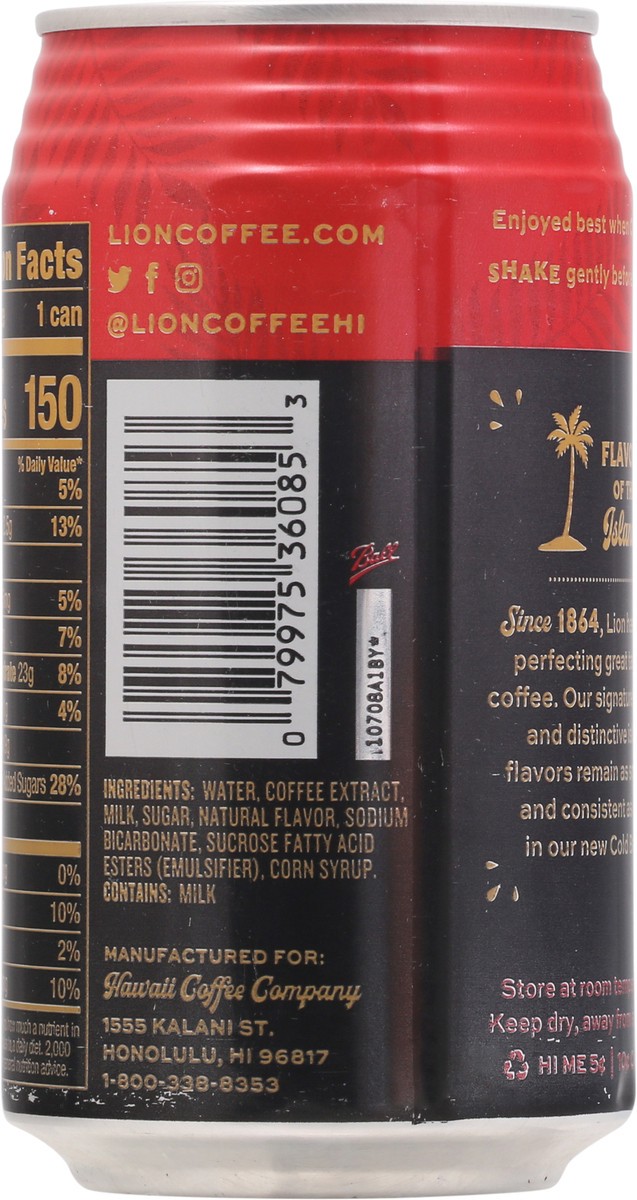 slide 3 of 13, Lion Mocha Cold Brew Coffee - 11 fl oz, 11 fl oz